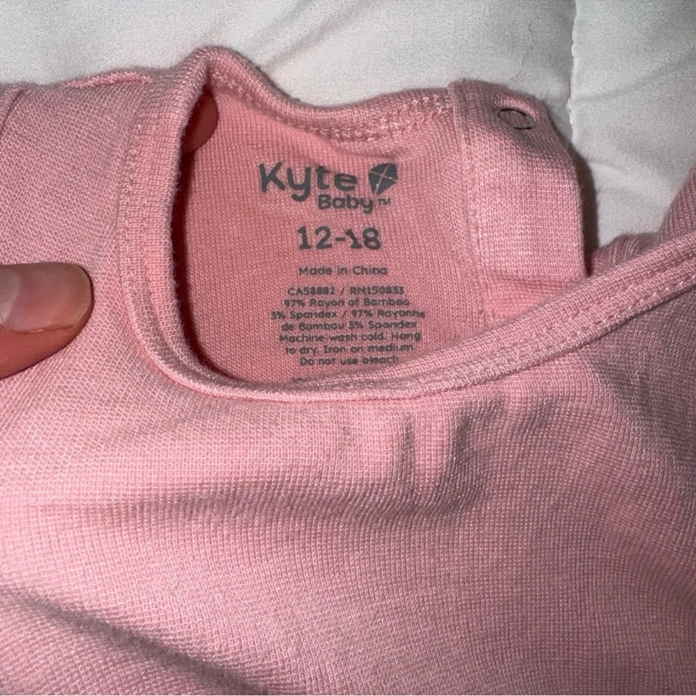 Kyte baby 12-18 months bamboo jersey tank set - Picture 2 of 2